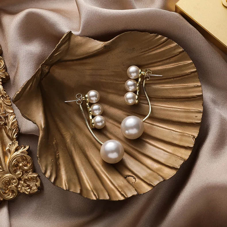 Temperament Pearl Earrings Korean Styles New Front And Back Brincos Jewelry Wholesale
Temperament Pearl Earrings Korean Styles New Front And Back Brincos Jewelry Wholesale