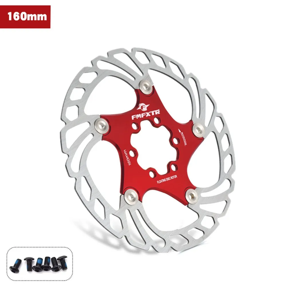 1 Pc MTB Bike Rotor Bicycle Floating Rotor With 6*Screws 160/180/203mm Float Disc Brake Rotor For Hydraulic Disc Brake
1 Pc MTB Bike Rotor Bicycle Floating Rotor With 6*Screws 160/180/203mm Float Disc Brake Rotor For Hydraulic Disc Brake