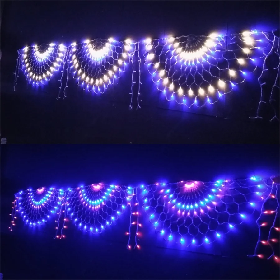 Outdoor Garden Patio Fairy Garland Lights 3M 424LED 3pcs Peacock Mesh Net LED String Lights For Bedroom Wedding Christmas Party
Outdoor Garden Patio Fairy Garland Lights 3M 424LED 3pcs Peacock Mesh Net LED String Lights For Bedroom Wedding Christmas Party