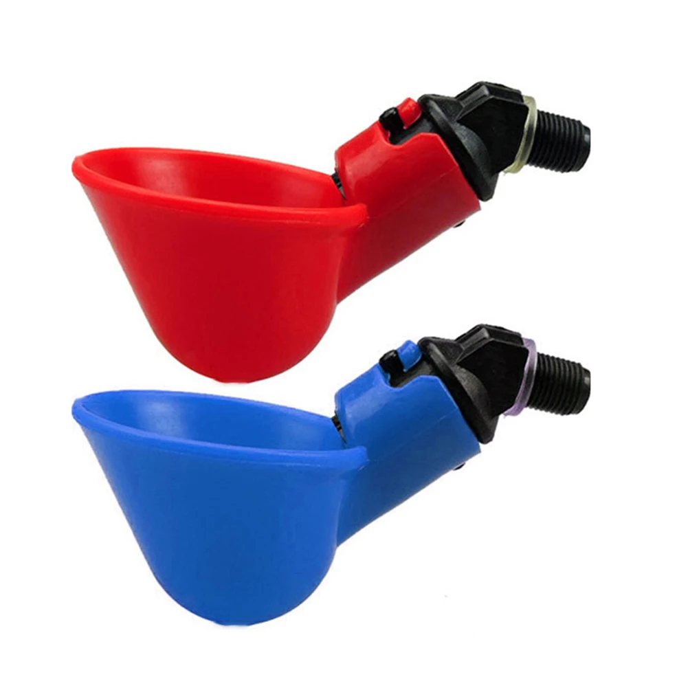 Automatic Chicken Drinking Cup Screw Cap Drinker Water Bowl with Nipple Farm Poultry Feeder Quail Drinking System
Automatic Chicken Drinking Cup Screw Cap Drinker Water Bowl with Nipple Farm Poultry Feeder Quail Drinking System
