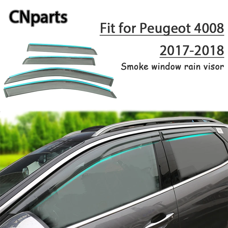 Автозапчасти 4 шт. ABS для Peugeot 4008 2017 2018 автомобильный Стайлинг дым Окно Солнцезащитный козырек сохраняющий свежий воздух конвекционные аксес...
Автозапчасти 4 шт. ABS для Peugeot 4008 2017 2018 автомобильный Стайлинг дым Окно Солнцезащитный козырек сохраняющий свежий воздух конвекционные аксес...
