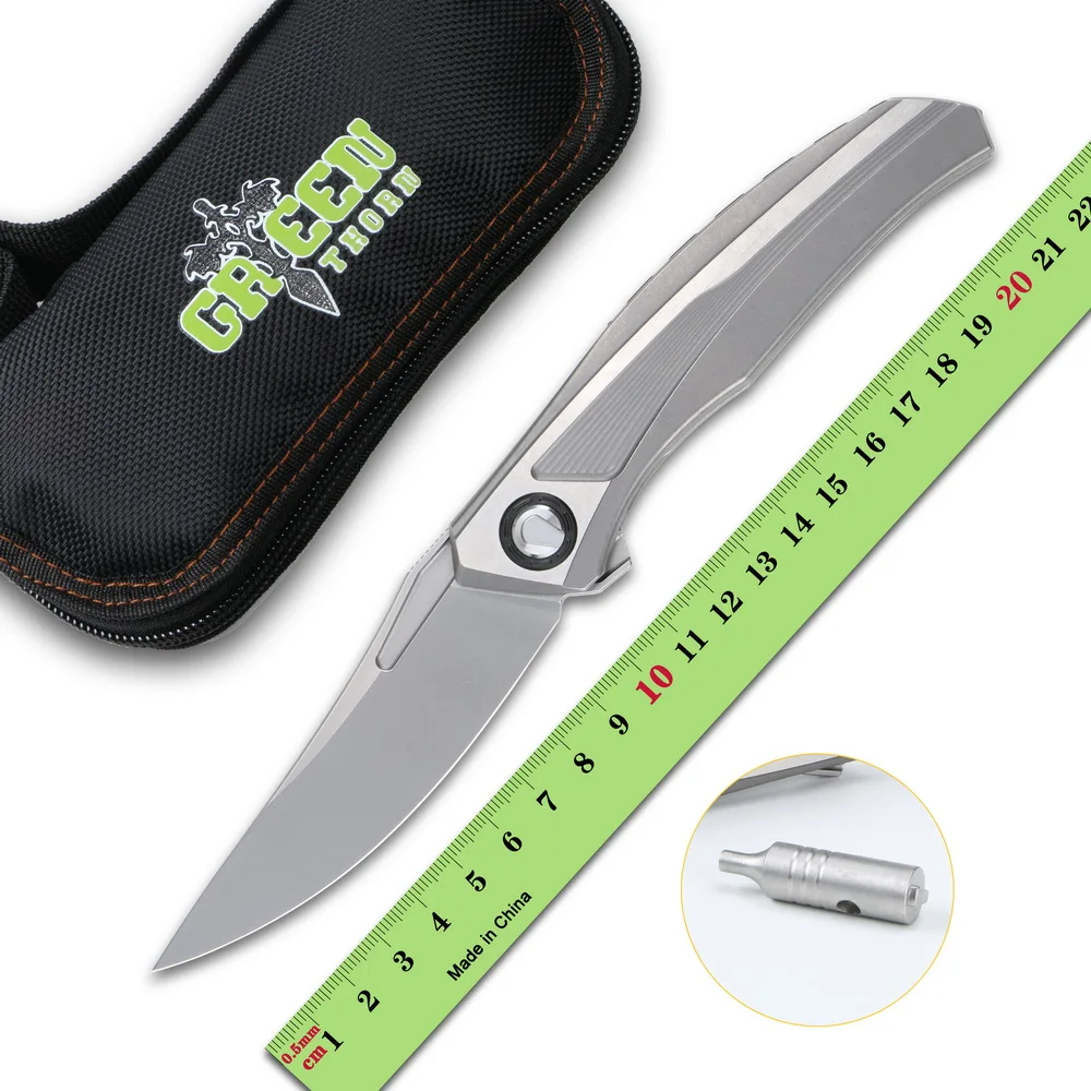 Складной нож Green Thorn для кемпинга охоты выживания карманные инструменты