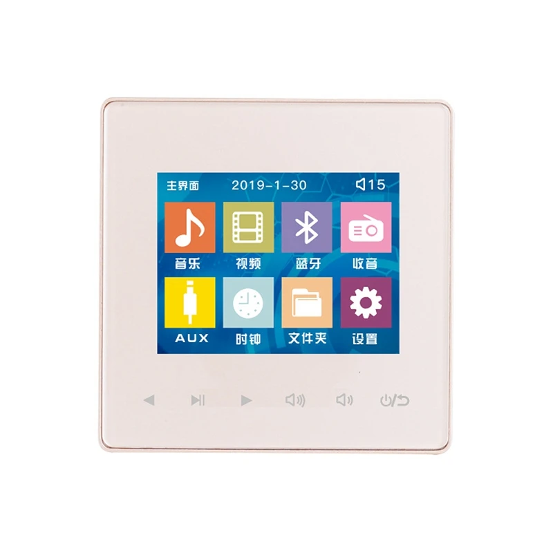 Настенный мини-усилитель мощности звука Bluetooth 5,0, система фоновой музыки, стерео музыкальный центр для отеля, случайный цвет
Настенный мини-усилитель мощности звука Bluetooth 5,0, система фоновой музыки, стерео музыкальный центр для отеля, случайный цвет