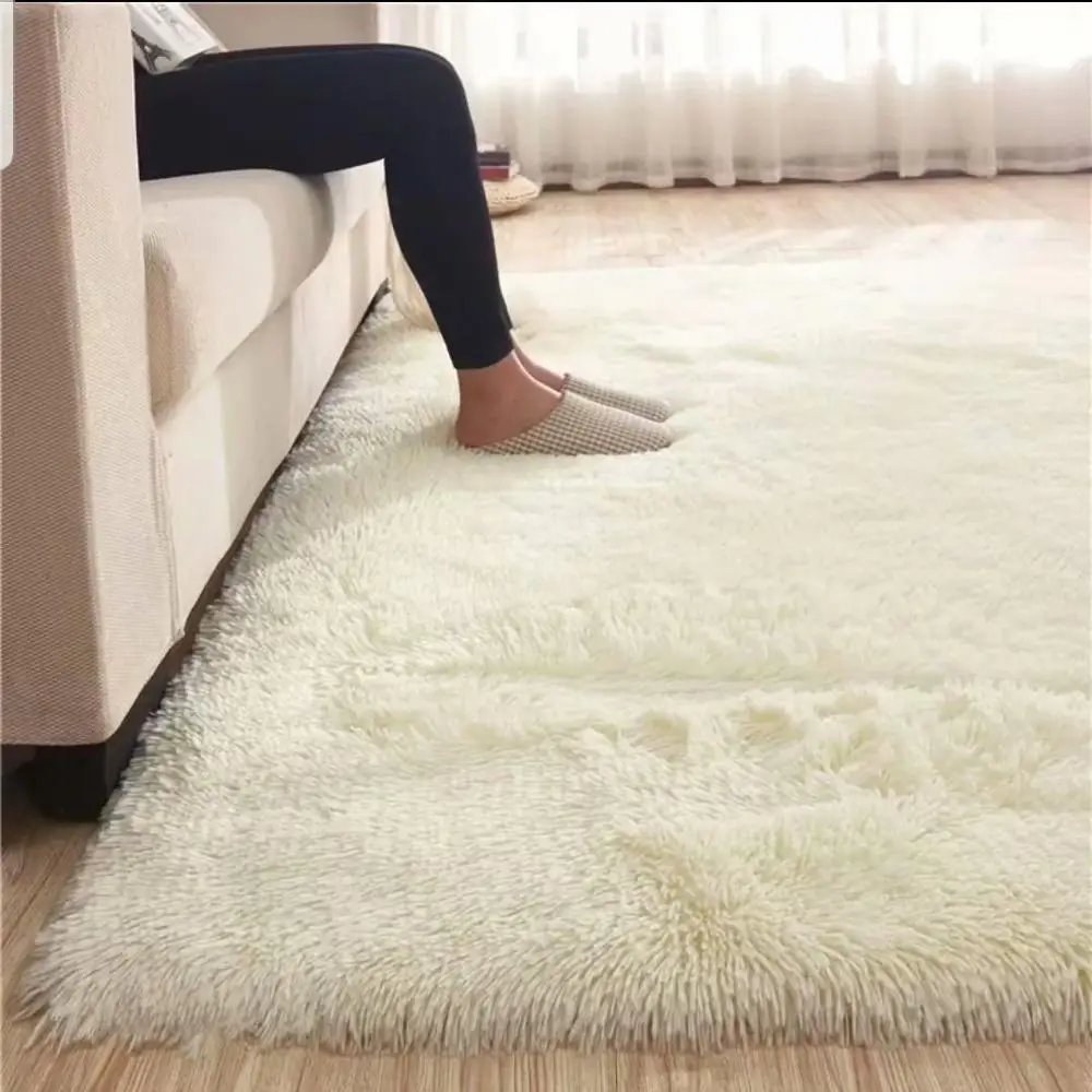 Alfombras Fluffy White Faux Fur Rug Bedroom Plush Soft Shaggy Carpet For Living Room Large Floor Mat Non-Slip 200*300 Home Decor 
Alfombras Fluffy White Faux Fur Rug Bedroom Plush Soft Shaggy Carpet For Living Room Large Floor Mat Non-Slip 200*300 Home Decor