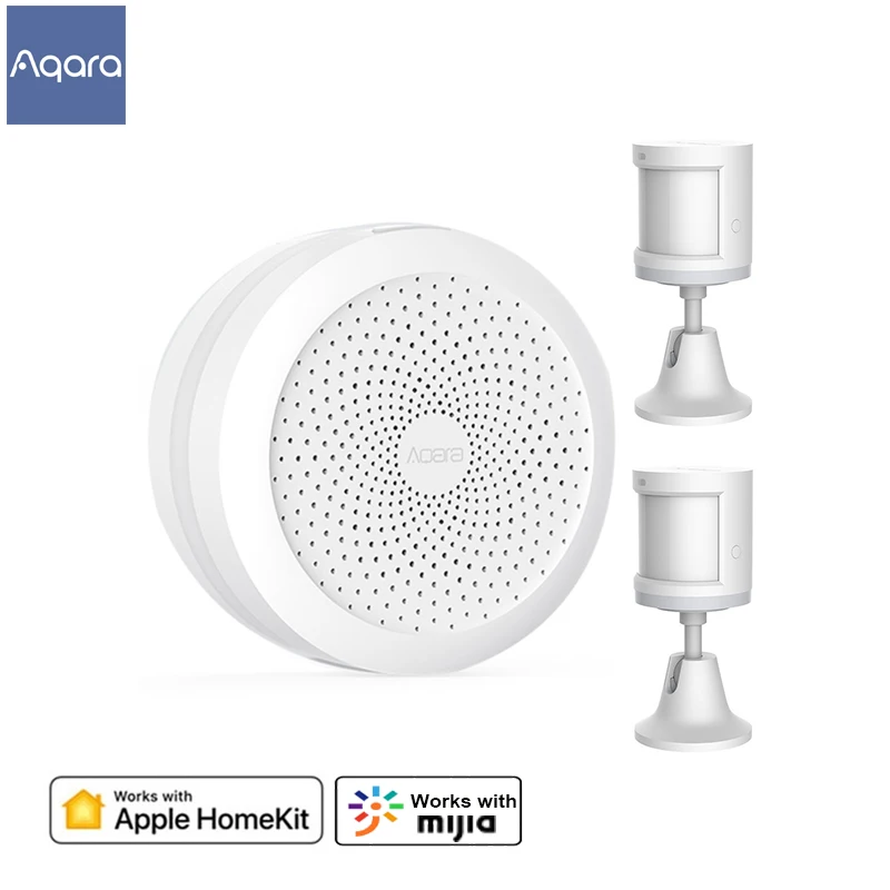 Блок управления умным домом Aqara Gateway хаб с датчиком движения человека Zigbee