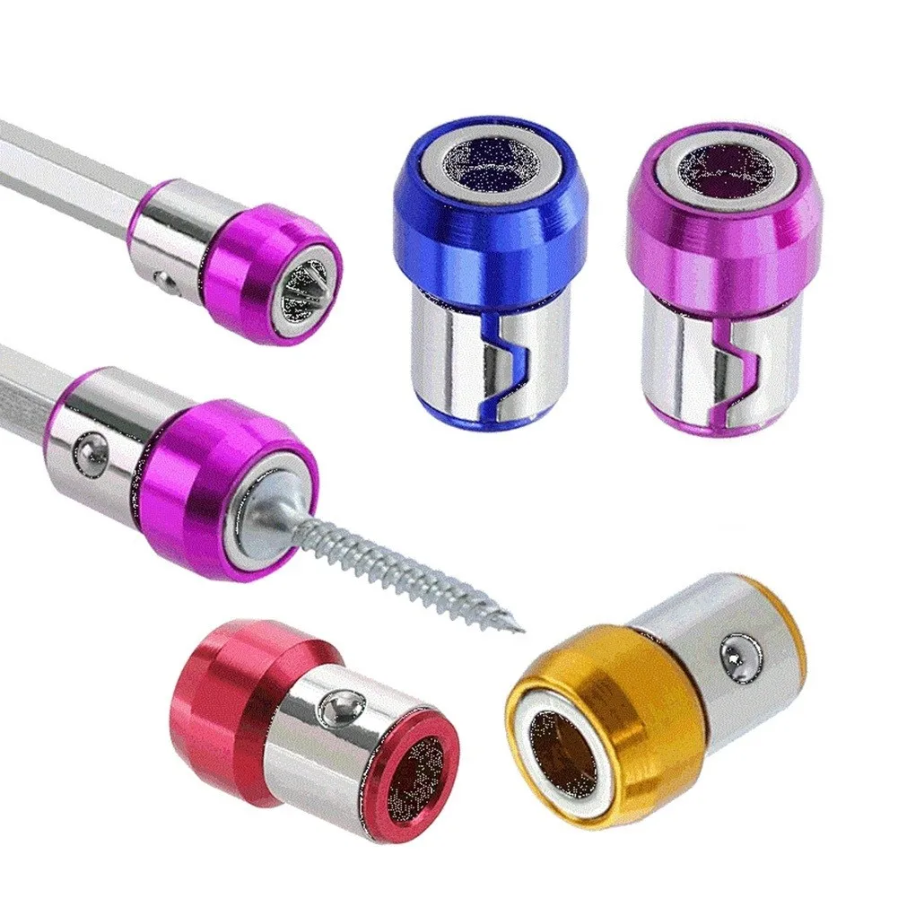 4PCS 6.35mm Screwdriver Bit Head Magnetic Ring Metal Anti-Corrosion Strong Magnetizer Screws Ring Screw Magnetic Holders
4PCS 6.35mm Screwdriver Bit Head Magnetic Ring Metal Anti-Corrosion Strong Magnetizer Screws Ring Screw Magnetic Holders