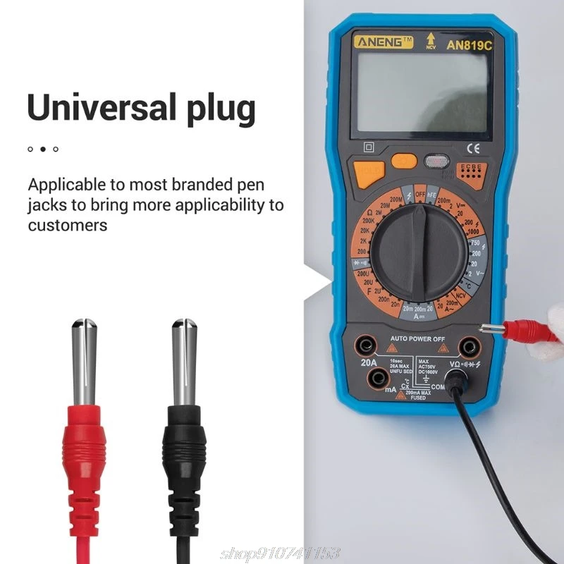 16pcs Universal Digital Multimeter Probe 90cm Needle Tip Probe Test Leads Alligator Clip Wire Pen Assortment F05 21 Dropship
16pcs Universal Digital Multimeter Probe 90cm Needle Tip Probe Test Leads Alligator Clip Wire Pen Assortment F05 21 Dropship