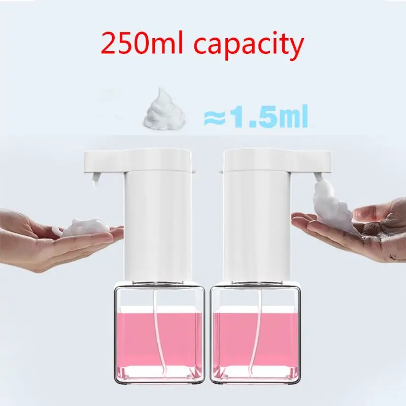 250ml USB Refillable Automatic Foam Soap Dispenser Smart Bathroom Hand Washer 23GB
250ml USB Refillable Automatic Foam Soap Dispenser Smart Bathroom Hand Washer 23GB