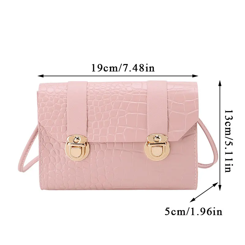 New Ladies Shoulder Bag PU Leather Women Bag Mini Small Square Bags Solid Color Buckle Messenger Bag Small Square Handbag 2020
New Ladies Shoulder Bag PU Leather Women Bag Mini Small Square Bags Solid Color Buckle Messenger Bag Small Square Handbag 2020