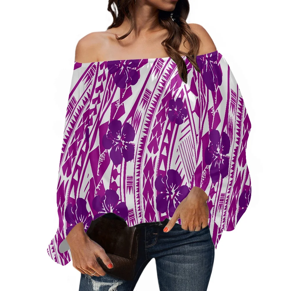 Hawaii Polynesian O-neck Blouse Vintage Hibisci Flowers Pattern Puffy Sleeve Chiffon Shirt Sexy Off Shoulder Women Tops Blouse
Hawaii Polynesian O-neck Blouse Vintage Hibisci Flowers Pattern Puffy Sleeve Chiffon Shirt Sexy Off Shoulder Women Tops Blouse