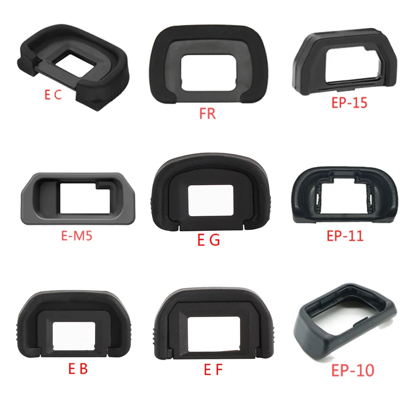 Rubber Eye Cup EB EG EP-10 E-M5 EF EP-11 EP-15 FR ECEyepiece Eyecup for Nikon Canon Olympus Pentax Camera SLR Came
Rubber Eye Cup EB EG EP-10 E-M5 EF EP-11 EP-15 FR ECEyepiece Eyecup for Nikon Canon Olympus Pentax Camera SLR Came
