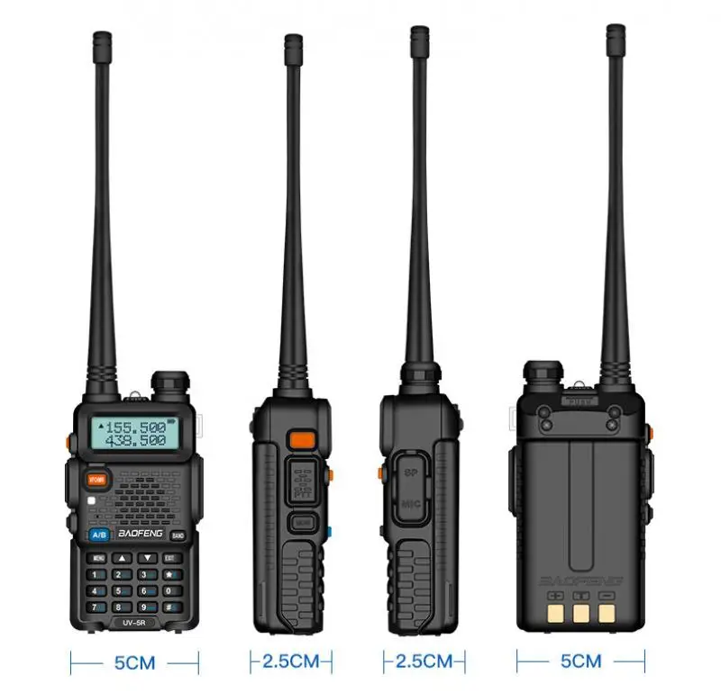 BF-UV5R walkie-talkie baofeng Baofeng civil wireless high-power communication equipment self-driving tour double section
BF-UV5R walkie-talkie baofeng Baofeng civil wireless high-power communication equipment self-driving tour double section