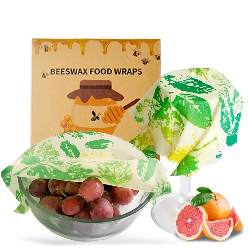 Beeswax Wrap Bags Suit Eco-Friendly Reusable Nature Food Fruit Packaging Storage Cloth Wrap Kitchen Home Store Fresh-Keeping
Beeswax Wrap Bags Suit Eco-Friendly Reusable Nature Food Fruit Packaging Storage Cloth Wrap Kitchen Home Store Fresh-Keeping