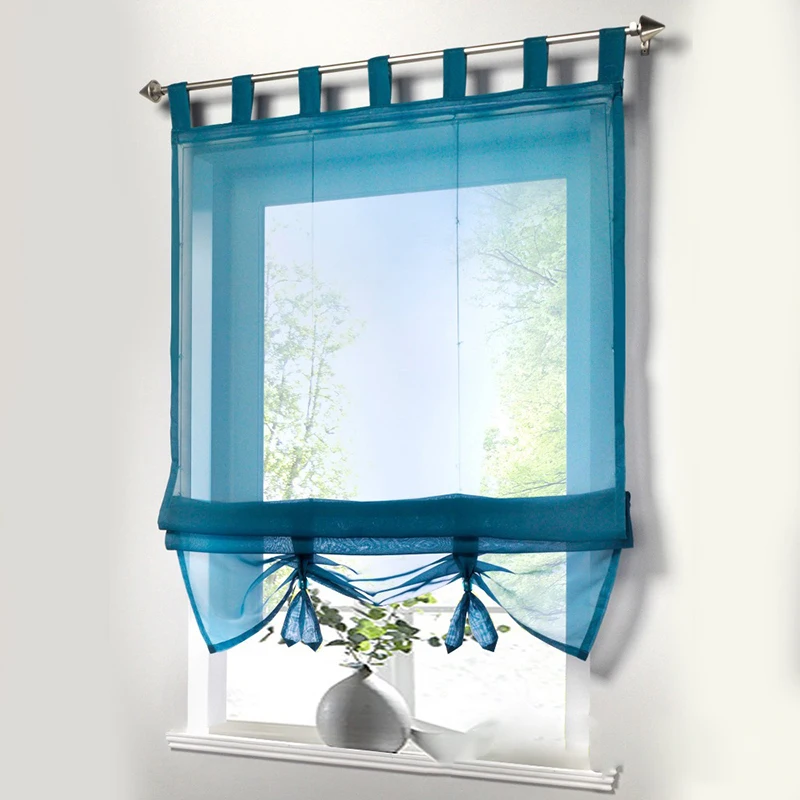 Short Kitchen Curtains Modern Design Pastoral Roman Curtain Sheer Window Kitchen Blinds for Living Room Bedroom Blue Tulle
Short Kitchen Curtains Modern Design Pastoral Roman Curtain Sheer Window Kitchen Blinds for Living Room Bedroom Blue Tulle
