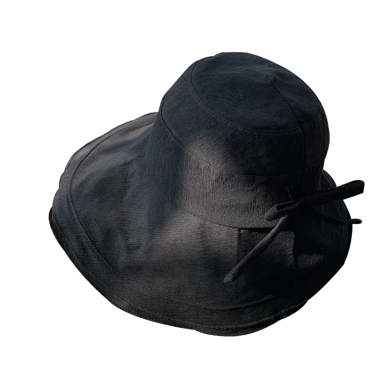 Japanese Seaside Holiday Artistic Wave Edge Broad-Brimmed Hat Women's Summer Sun Hat Ins Sun-Proof Bucket Hat Sun Hat
Japanese Seaside Holiday Artistic Wave Edge Broad-Brimmed Hat Women's Summer Sun Hat Ins Sun-Proof Bucket Hat Sun Hat