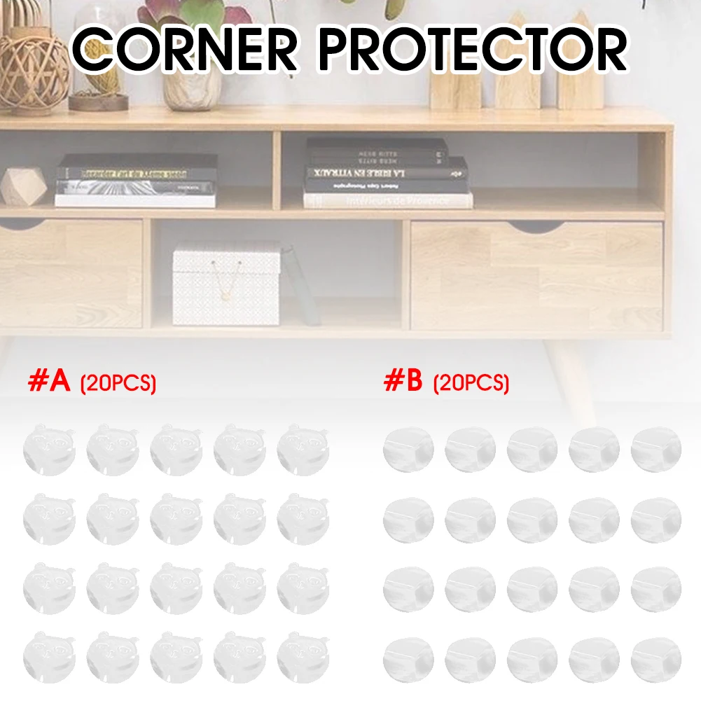 10Pcs/20Pcs Corner Protectors PVC Transparent Corner Edge Guard Bumper Baby Safety Anticollision Protector
10Pcs/20Pcs Corner Protectors PVC Transparent Corner Edge Guard Bumper Baby Safety Anticollision Protector
