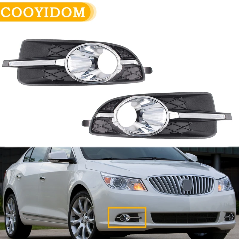 Car Fog Lamp Cover Fog Light Cover Grill Bezel Fog Lights Covers Grilles Bezel Frame For Buick Lacrosse 2010 2011 2012 2013
Car Fog Lamp Cover Fog Light Cover Grill Bezel Fog Lights Covers Grilles Bezel Frame For Buick Lacrosse 2010 2011 2012 2013