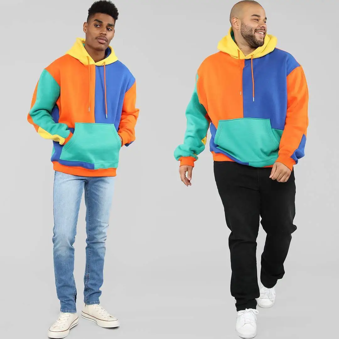Autumn and winter multicolor stitching men's trend fashion casual hoodies casual sportswear
Autumn and winter multicolor stitching men's trend fashion casual hoodies casual sportswear