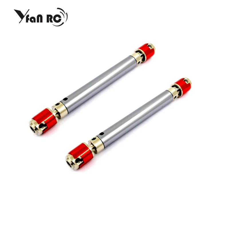 2 Pcs Metal Drive Shaft 110-155mm Length Adjustable CVD Transmission Axle Universal Joint f RC Climbing Car AXIAL SCX10 Rc4w D90
2 Pcs Metal Drive Shaft 110-155mm Length Adjustable CVD Transmission Axle Universal Joint f RC Climbing Car AXIAL SCX10 Rc4w D90
