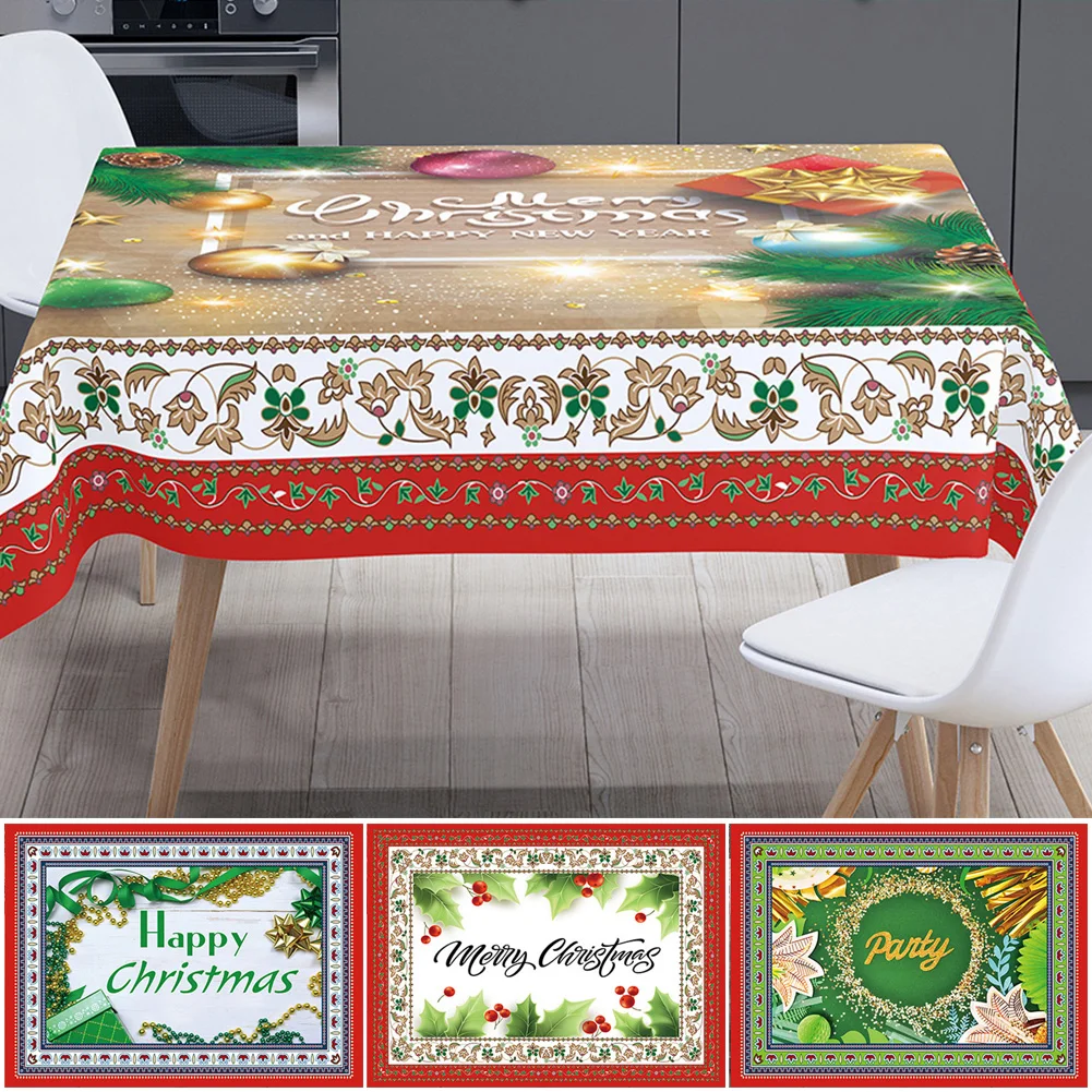 Waterproof Table Cloth Christmas New Year Party Decorations Tablecloth Xmas Tree Elk Snowman Printed Dinner Table Cover Dropship
Waterproof Table Cloth Christmas New Year Party Decorations Tablecloth Xmas Tree Elk Snowman Printed Dinner Table Cover Dropship