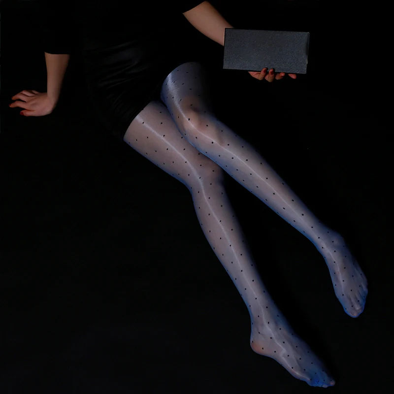 Колготки в ретро-стиле женские, пикантные ультратонкие прозрачные супергладкие колготки с завышенной талией, с милым рисунком в горошек
Колготки в ретро-стиле женские, пикантные ультратонкие прозрачные супергладкие колготки с завышенной талией, с милым рисунком в горошек