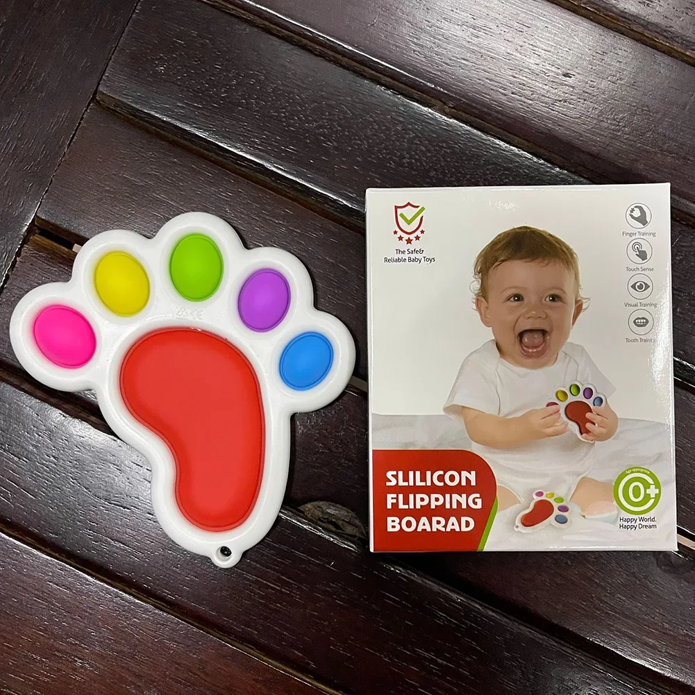 Push Bubble Sensory Toy Autism Anxiety Stress Relief Bubble Home Hand Toy for Kids Adult Focus Training 
Push Bubble Sensory Toy Autism Anxiety Stress Relief Bubble Home Hand Toy for Kids Adult Focus Training