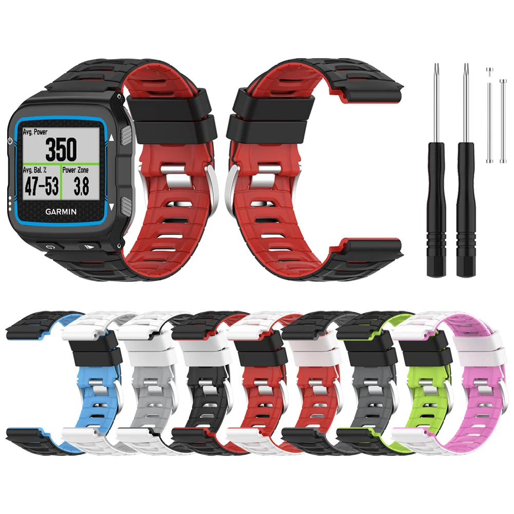 Силиконовый ремешок для наручных часов Garmin Forerunner 920XT, цветной ремешок, сменный Браслет, тренировочные спортивные часы, аксессуары для наручных часов