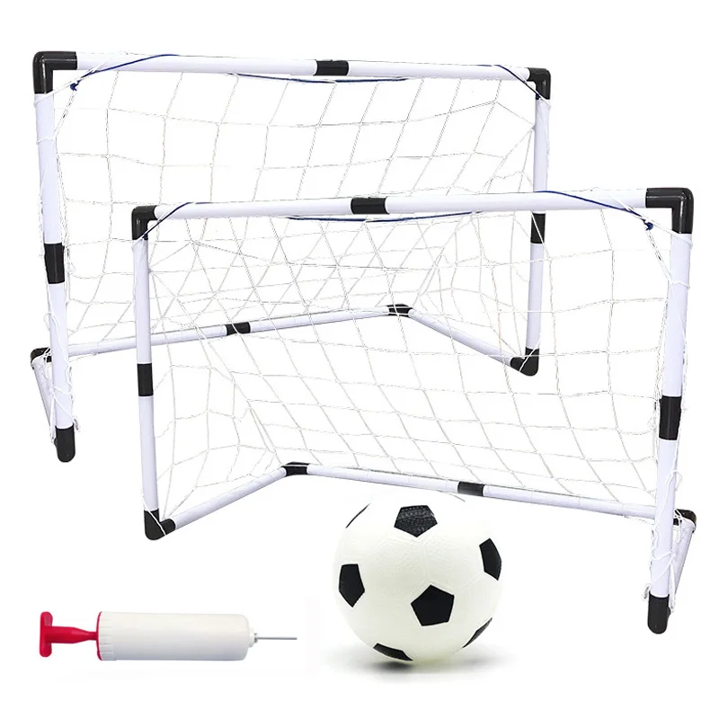 2 Sets Detachable Diy Portable Children Sports Soccer Goals Practice Scrimmage Game Football Gate Diy White with Soccer Ball and
2 Sets Detachable Diy Portable Children Sports Soccer Goals Practice Scrimmage Game Football Gate Diy White with Soccer Ball and