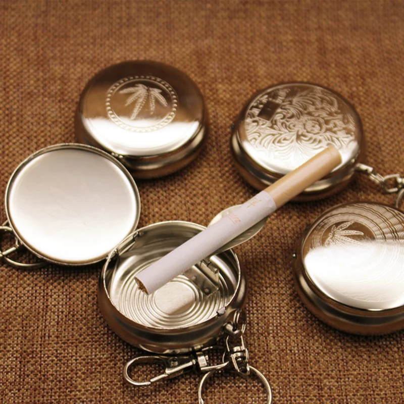 Keychain Key Holder Mini Keyring For Outdoor Travel Portable Round Metal Small Ashtray
Keychain Key Holder Mini Keyring For Outdoor Travel Portable Round Metal Small Ashtray