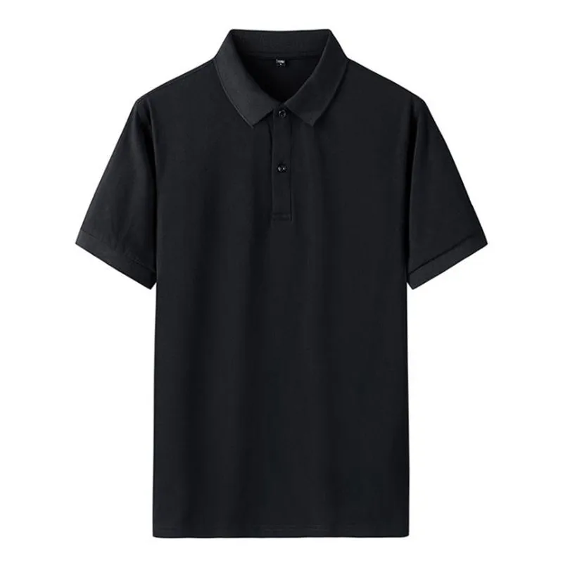 Рубашка-поло мужская однотонная, короткий рукав, модная брендовая одежда, лето 
Рубашка-поло мужская однотонная, короткий рукав, модная брендовая одежда, лето