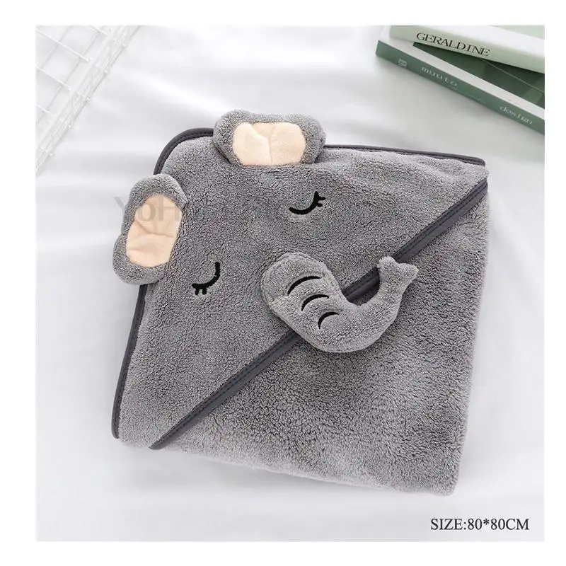 Cartoon Elephant Towels for Baby Warm Sost Blanket Dry Towel Kids Newborn Microfiber Towel for Quick-drying Swaddle Wrap
Cartoon Elephant Towels for Baby Warm Sost Blanket Dry Towel Kids Newborn Microfiber Towel for Quick-drying Swaddle Wrap