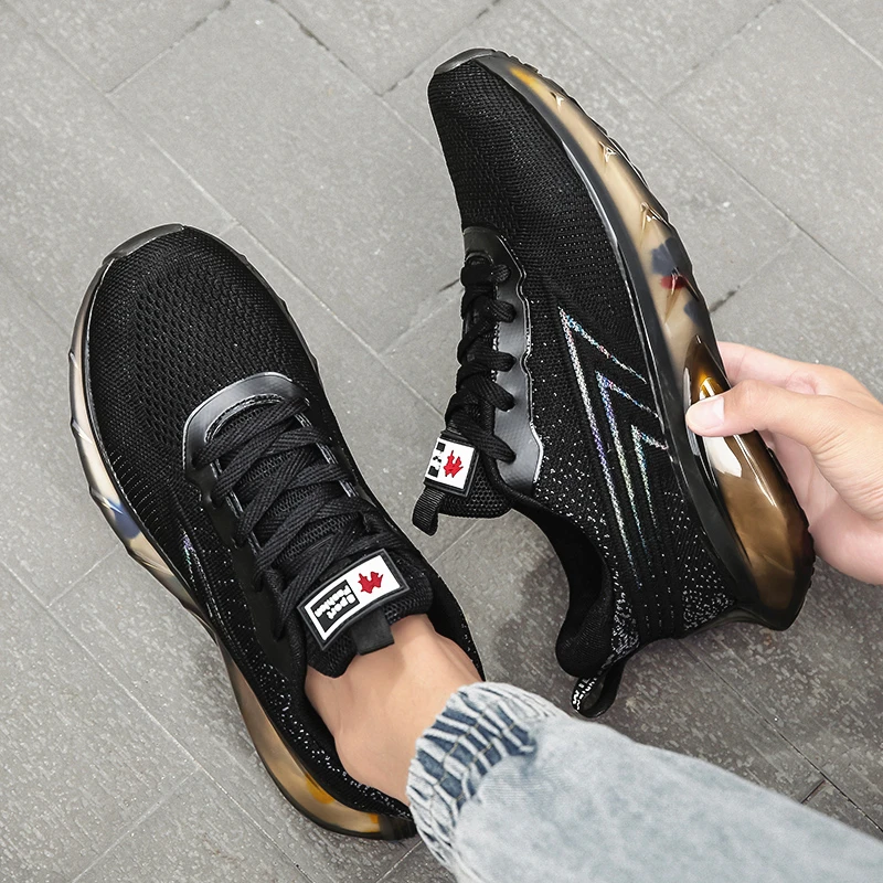 2021 Men's Fashion Sneakers Rubber Damping Air Cushion Running Shoes Comfortable Outdoor Jogging Shoes Breathable knitting
2021 Men's Fashion Sneakers Rubber Damping Air Cushion Running Shoes Comfortable Outdoor Jogging Shoes Breathable knitting