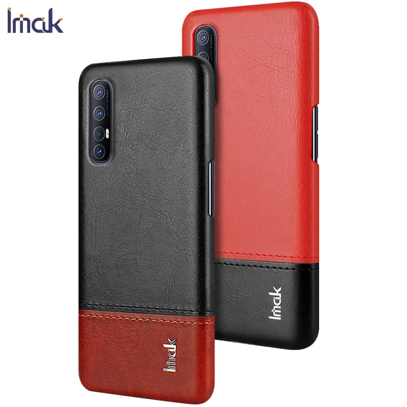 Роскошный чехол Imak Ruiyi s для OPPO Reno3 Reno 3 Pro тонкий накладка на заднюю крышку телефона