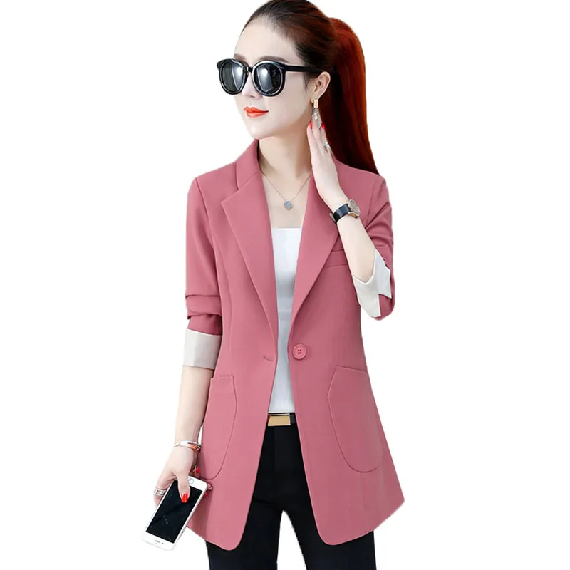 New High Quality Autumn Spring Women Blazer Elegant fashion Lady Blazers Coats Suits Femal Business Office Suits 4XL
New High Quality Autumn Spring Women Blazer Elegant fashion Lady Blazers Coats Suits Femal Business Office Suits 4XL