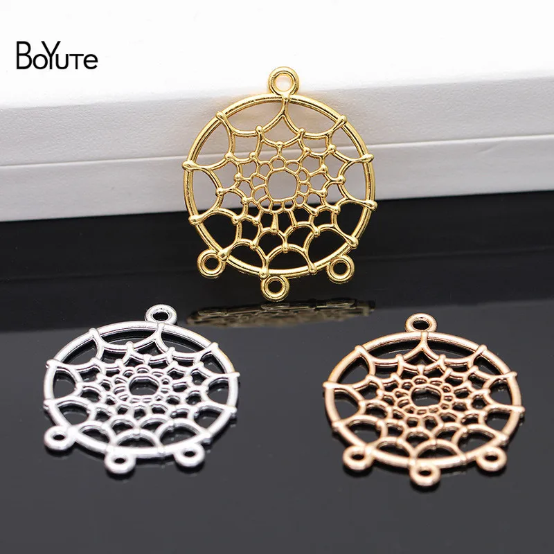 BoYuTe New Arrive (20 Pieces/Lot) 29MM Round Dreamcatcher Earrings Pendant with 4 Loops Diy Hand Made Jewelry Accessories
BoYuTe New Arrive (20 Pieces/Lot) 29MM Round Dreamcatcher Earrings Pendant with 4 Loops Diy Hand Made Jewelry Accessories
