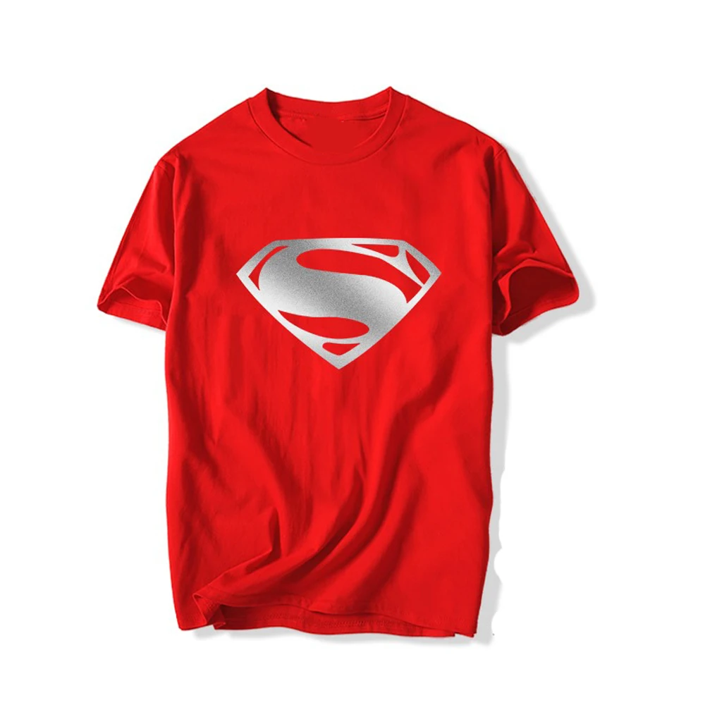 Новинка 2022 футболка Marvel с логотипом Супермена унисекс Уличная Повседневная в