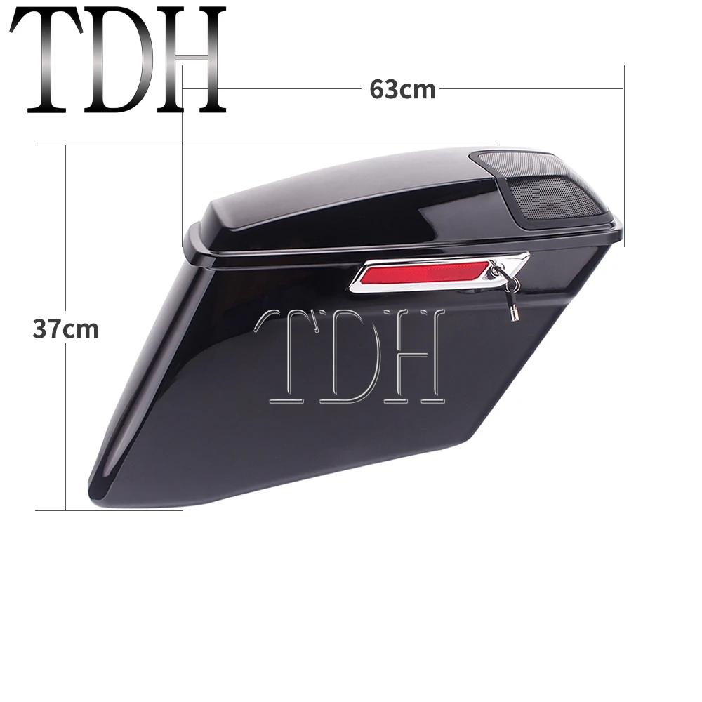 For Harley 2pcs Hard Stretched Extended Saddlebags Side Box Storage Luggage Bag Touring Street Glide Ultra Road King 1994-2013
For Harley 2pcs Hard Stretched Extended Saddlebags Side Box Storage Luggage Bag Touring Street Glide Ultra Road King 1994-2013