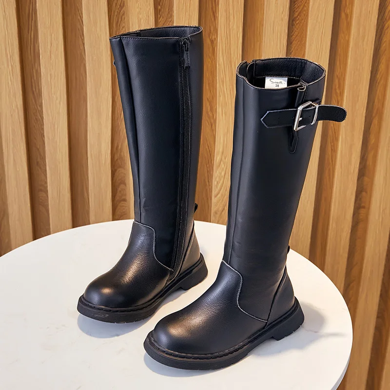 2021 Spring Autumn Girls High Boots Children Martin Boots Soft Bottom Non-slip Outdoor Windproof Student Shoes Kids Casual Boots
2021 Spring Autumn Girls High Boots Children Martin Boots Soft Bottom Non-slip Outdoor Windproof Student Shoes Kids Casual Boots