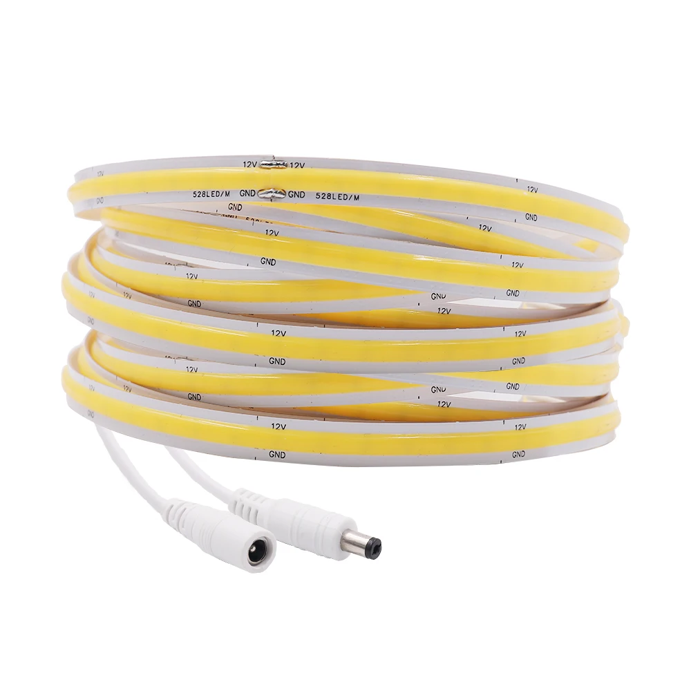 COB Led Strip 320 384 528 LEDs High Density Flexible COB Led Lights Warm Nature Cool White Blue Green Red Linear Dimmable DC12V
COB Led Strip 320 384 528 LEDs High Density Flexible COB Led Lights Warm Nature Cool White Blue Green Red Linear Dimmable DC12V