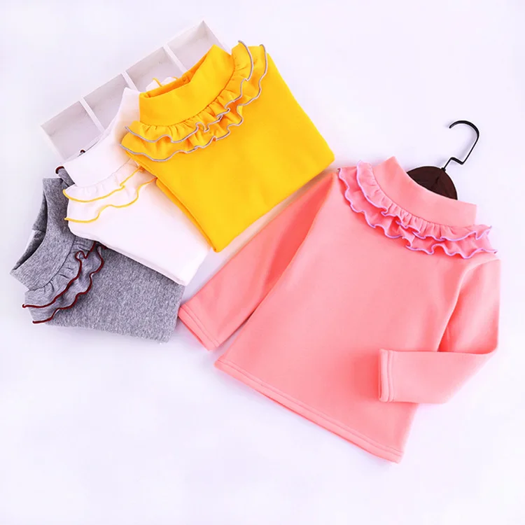 2 3 4 5 6 Y Kids Shirts Autumn Winter Thicken Lotus Leaf Long Sleeves Tops Fors Girl Toddler Baby Clothing High Quality Girl Tee
2 3 4 5 6 Y Kids Shirts Autumn Winter Thicken Lotus Leaf Long Sleeves Tops Fors Girl Toddler Baby Clothing High Quality Girl Tee
