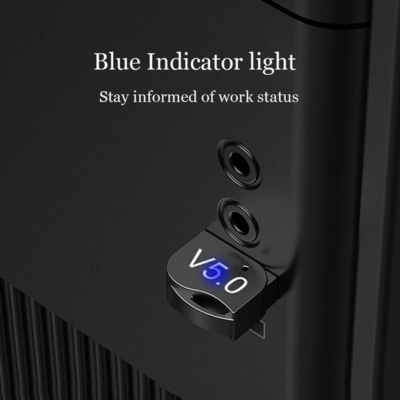 USB Bluetooth 5.0 Stereo Audio Adapter Wireless Transmitter Receiver For PC Win 10 8 7/XP PC Adapter BT5.0 Dongle Mini Adapter
USB Bluetooth 5.0 Stereo Audio Adapter Wireless Transmitter Receiver For PC Win 10 8 7/XP PC Adapter BT5.0 Dongle Mini Adapter