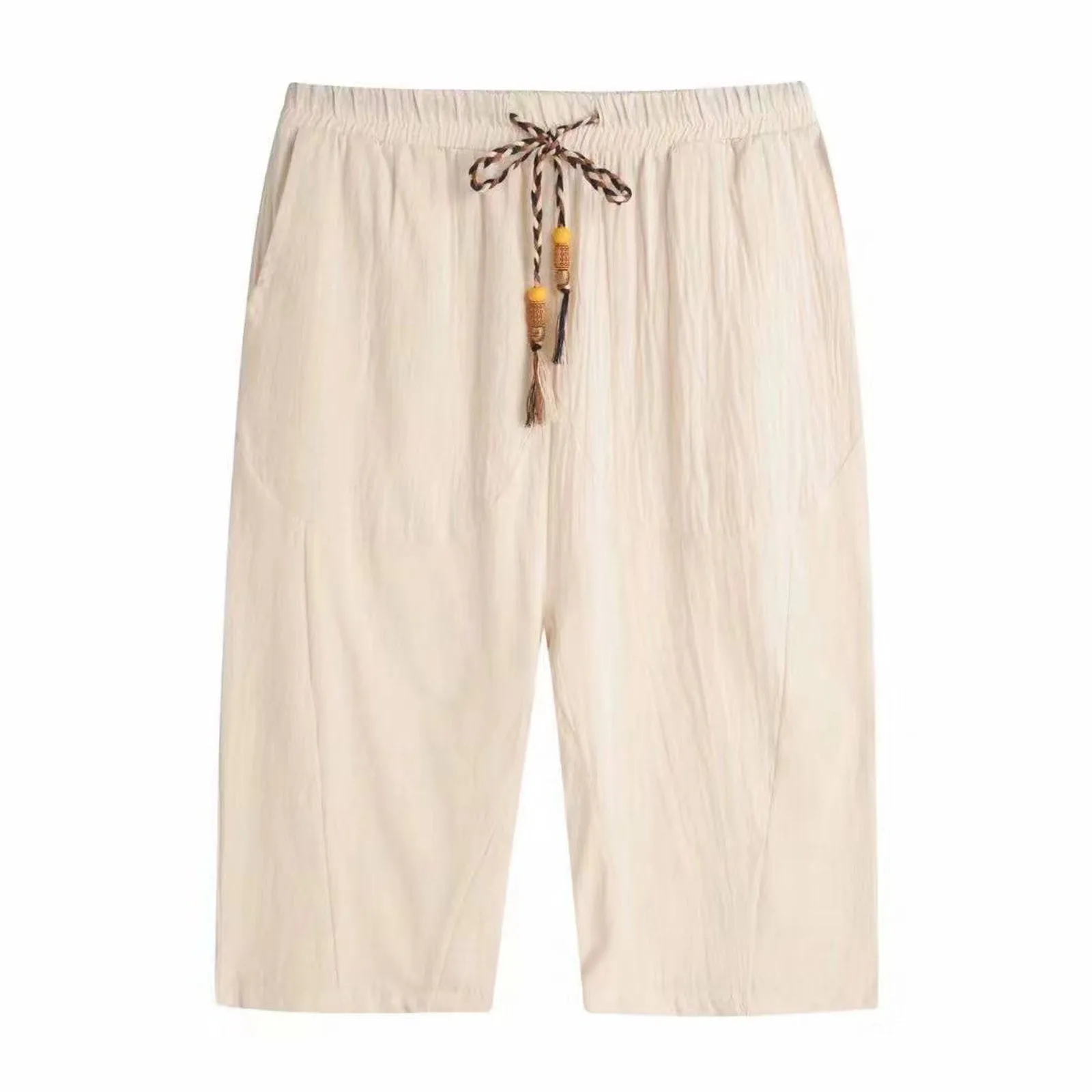 New Mens Cotton Linen Pants Mid-waist Casual Jogger Shorts With Drawstring Daily Travel High Quality Short Pants Pantalones 2021
New Mens Cotton Linen Pants Mid-waist Casual Jogger Shorts With Drawstring Daily Travel High Quality Short Pants Pantalones 2021