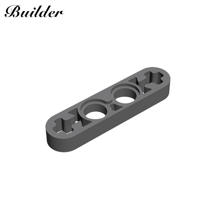 Конструктор Little Builder 32449 MOC Technology подъемный кирпич 1x4 штырьковый рычаг с валом 10 шт.