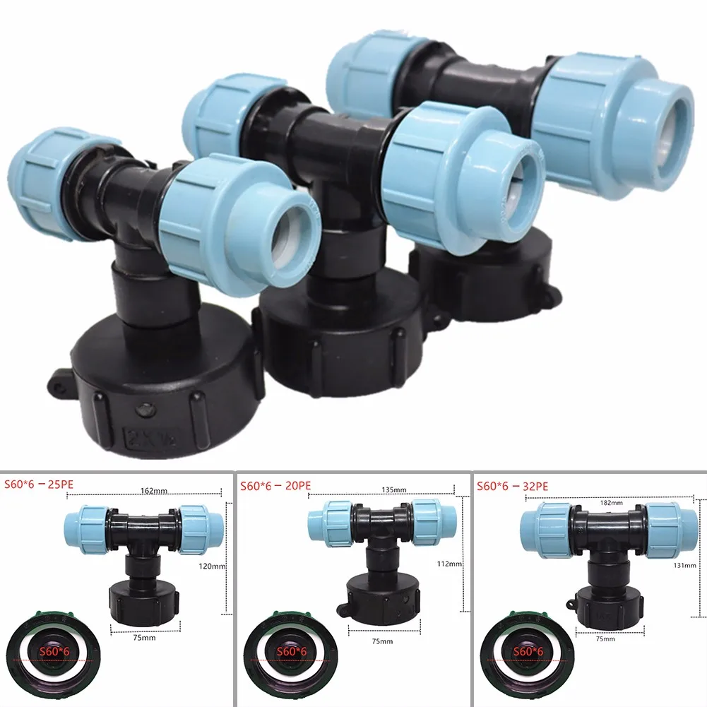 Water Pipe Connector Garden Lawn Hose IBC Adapter Practical Tap Fitting Tool 20mm 25mm 32mm
Water Pipe Connector Garden Lawn Hose IBC Adapter Practical Tap Fitting Tool 20mm 25mm 32mm