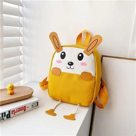 Children's Backpack Cute Cartoon Animal Rabbit Elephant Zipper Canvas Bag Wholesale 2021 New Fashion Boys And Girls SchoolBags
Children's Backpack Cute Cartoon Animal Rabbit Elephant Zipper Canvas Bag Wholesale 2021 New Fashion Boys And Girls SchoolBags