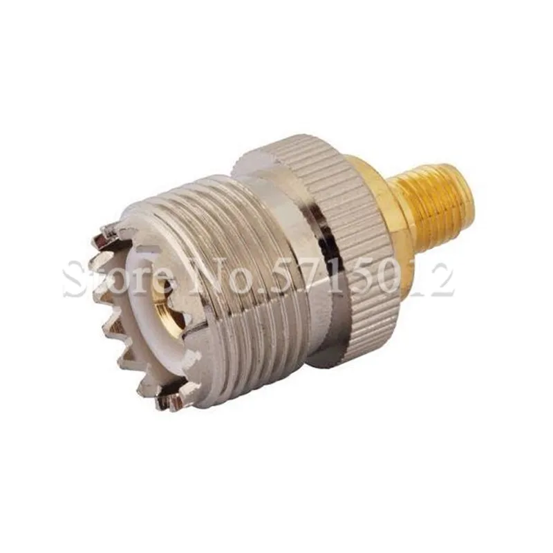 2 шт. UHF радиочастотный разъем преобразователь SL16 M Famale Head Turn to SMA Famale Head Adapter Pure Copper
2 шт. UHF радиочастотный разъем преобразователь SL16 M Famale Head Turn to SMA Famale Head Adapter Pure Copper