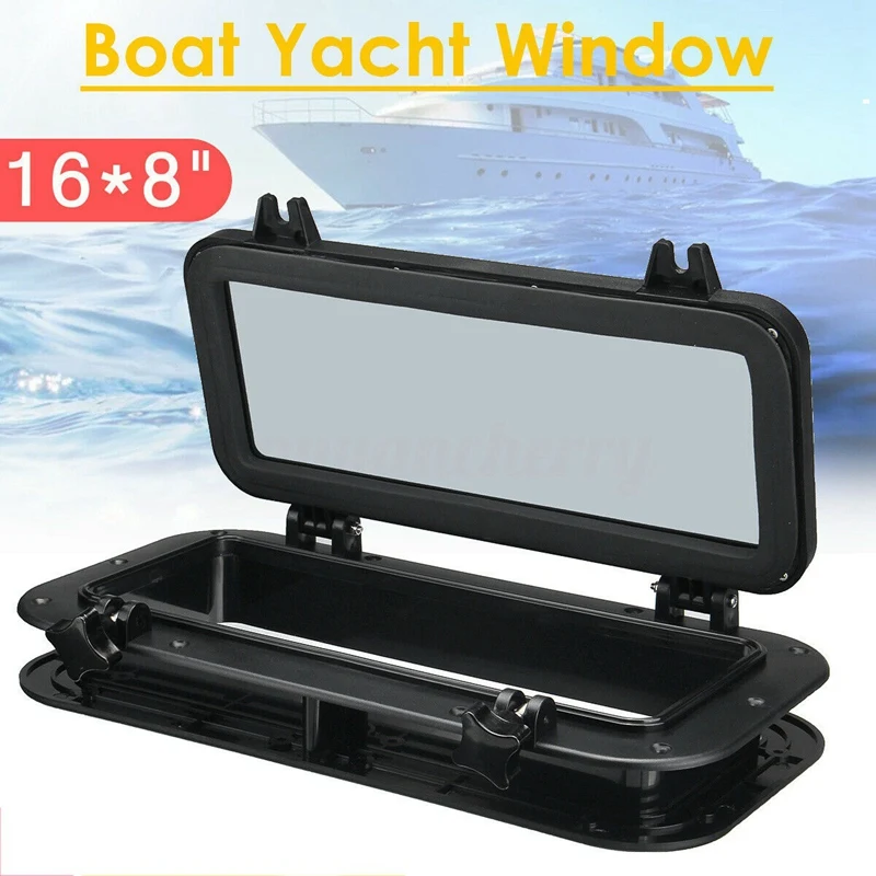 4 MM Tempered Glass Opening Boat Porthole 400X200MM Rectangular Boat Porthole Skylight for Boats RV Yachts Campers
4 MM Tempered Glass Opening Boat Porthole 400X200MM Rectangular Boat Porthole Skylight for Boats RV Yachts Campers