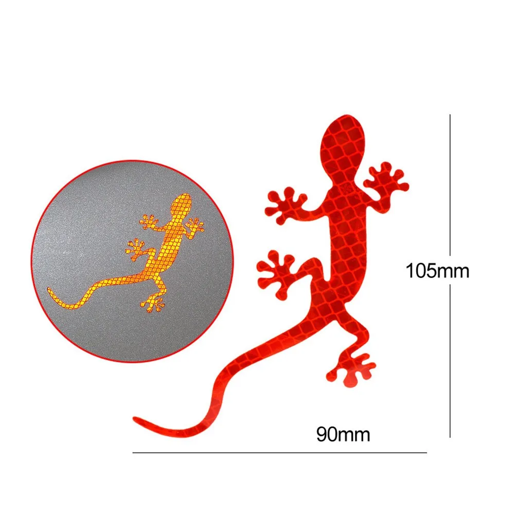 1*Sticker Car Safety Warning Signs Night Driving Gecko Lights Reflective Decals Waterproof Fashionable Appearance Accessories
1*Sticker Car Safety Warning Signs Night Driving Gecko Lights Reflective Decals Waterproof Fashionable Appearance Accessories