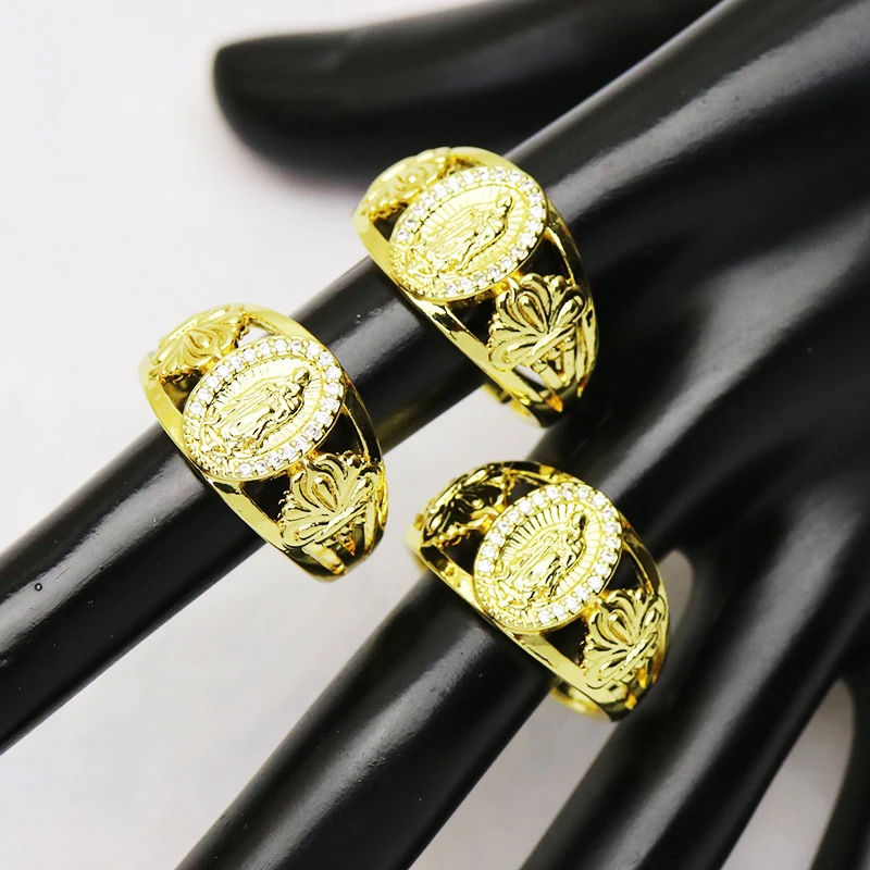 10 Pcs Zirconia Metal rings Gold color zircon Jesus jewelry Rings jewelry rings Gift for women jewelry Gift 8302
10 Pcs Zirconia Metal rings Gold color zircon Jesus jewelry Rings jewelry rings Gift for women jewelry Gift 8302