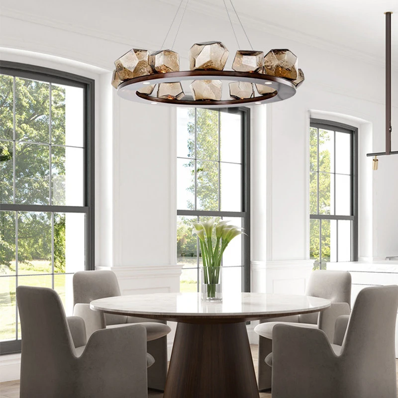 g4 LED Postmodern Art Stone Designer Round LED Chandelier Lighting Lustre Suspension Luminaire Lampen For Foyer
g4 LED Postmodern Art Stone Designer Round LED Chandelier Lighting Lustre Suspension Luminaire Lampen For Foyer